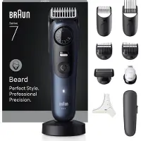 Braun Baardtrimmer Series 7 BT7540 +10 Stylingtools - ProBlade - 40 Lengtes - Blauw