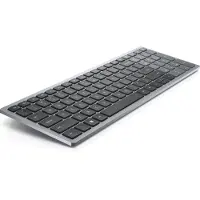 Dell Compacte toetsenbord Pro Plus – KB740 - Scandinavisch (QWERTY), Volledige grootte (100%), Draadloos, RF draadloos + Bluetooth, Schaarmechanisme, QWERTY, Grijs, Zwart