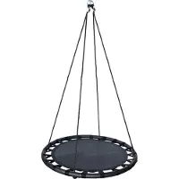 OUTDOOR PLAY Schommel - Speelgoed - diameter 100cm - Max 100kg - Verstelbaar ophangtouw