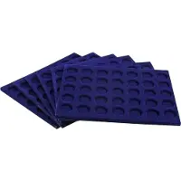 Safe Aluminium muntenkoffer voor 210 munten met een doorsnede van max. 26 mm - €2 munten zonder capsules