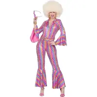 Coppens Catsuit disco luxe - Polyester - Retro kleding | Maat 40