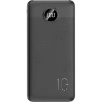 Veger Powerbank L10S (W1105Pd) 10000mAh, 20W, 2A, PD, QC3.0 - Zwart