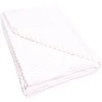 QUVIO Beige plaid - Polyester - 200x230 cm - Beige