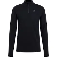 Odlo Ondershirt Men Bl Top Turtle Neck L/S Half Zip Merino 2 Black-L