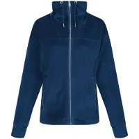Regatta Dames/Dames Velours Full Zip Fleecejack (Blauw Opaal)