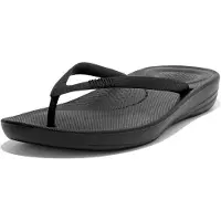FitFlop IQushion Ergonomic Flipflop All Black-Schoenmaat 42