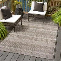 Muratap Uni binnen en buiten vloerkleed solid outdoor laagpolig tapijt 120x170 cm