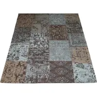 Veer Carpets Karpet vc patchwork sea blue 160 x 240 cm