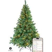 Excellent Trees stavanger led 210 cm kerstboom met verlichting en smart app