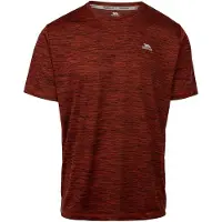 Trespass Heren Kearsley Active Top (Verbrande oranje mergel)