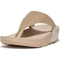 FitFlop Lulu shimmer toe post sandals