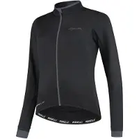 Rogelli Essential Fietsshirt - Lange Mouwen - Dames - Zwart - Maat S