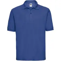Russell Heren Klassiek Polycotton Poloshirt (Helder Koninklijk)