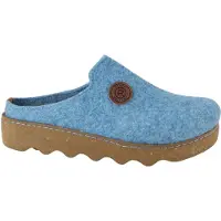 Rohde Huisschoenen 'Pantoffels Open' blauw