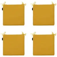 Madison zitkussen gold canvas eco+ ca. set van 4