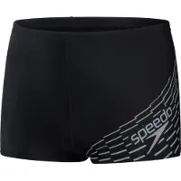 Speedo Eco Medley Logo Zwemboxer jongens Zwart 164