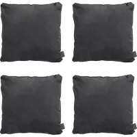 Madison sierkussen panama black ca. set van 4