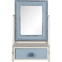 Clayre & Eef Staande spiegel 25x38 cm mdf glas staande spiegel