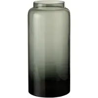 J-Line vaas recht lang glas small 19x19x40cm