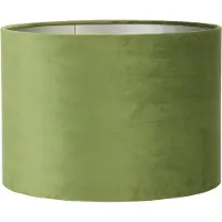 Light & Living Kap cilinder 20-20-15 cm VELOURS olijf groen