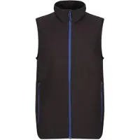 Regatta Heren Navigate Fleece Gilet (Zwart/Nieuw Royal)