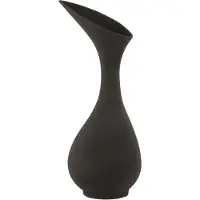 J-Line vaas olivia ruw aluminium large 35x35x77.5cm