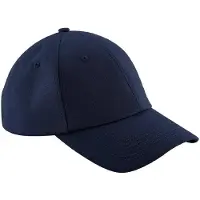 Beechfield Unisex Authentieke 6 Paneel Honkbalpet (Franse marine)