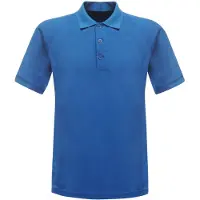 Regatta Professioneel Heren Coolweave Poloshirt met korte mouwen (Oxford Blauw)