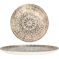 RINART Pizzabord aztec porselein 32 cm set van 2