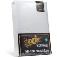 Superieur Molton hoeslaken 90/100 x 200/220 cm beschermt uw kostbare matras