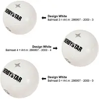 Derbystar Classic TT II Voetbal Wit Zwart Zilver