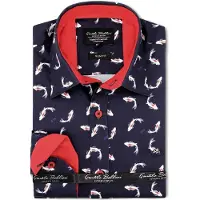 Gentile Bellini Met goudvis slim fit