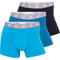 Cr7 - Cristiano Ronaldo Boxershorts blauw / cyaan blauw / grijs / zwart