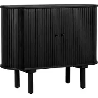 Lewis & Loft Dressoir Livia - FSC mangohout - 95 cm - Zwart