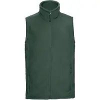 Russell Heren Fleece Outdoor Gilet (Fles groen)