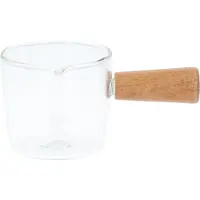 Krumble Melkkannetje met handvat - Glas - Hout