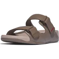 FitFlop Men Gogh Moc Slide In Leather Java Java-Schoenmaat 43