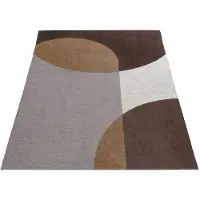 Veer Carpets Vloerkleed eli brown 200 x 290 cm