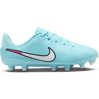 Nike Tiempo Legend 10 Academy Gras / Kunstgras Voetbalschoenen (MG) Kids Lichtblauw Wit Felroze