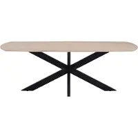 MySons Eetkamertafel Akagi ovaal | hout naturel 160x78x90 cm eettafels | NADUVI