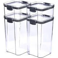 Krumble Voorraadpotten set van 4 460 ml + 460 ml + 1300 ml + 1300 ml