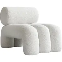 101 Copenhagen Foku Chair loungefauteuil Bouclé