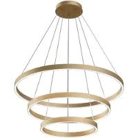 Maytoni hanglamp rim messing Ø80