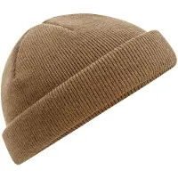 Beechfield Fisherman Mini Gerecycleerde Beanie (Koekje)