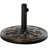 4Goodz Parasolvoet 13 kg cement 48x34 cm parasols Ø35/Ø38/Ø48 mm