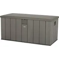 Lifetime Kunststof kussenbox 570 ltr tuinkist 72x151x69cm donker