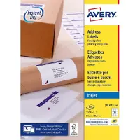 Avery White Address Label - Inkjet - J8160