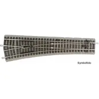 Piko h0 A-Rails met Railbed - Wissel Rechts - 55421