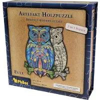 Philos Artefact Houten Puzzel - Uil (199 stukjes)