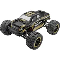 Blackzon - Slyder MT 1/16 4WD Electric Monster Truck - Gold (540101)